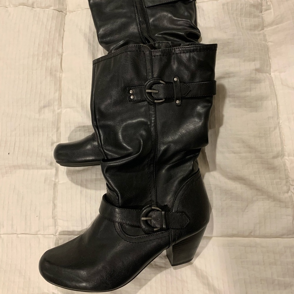 Black Heel Boots